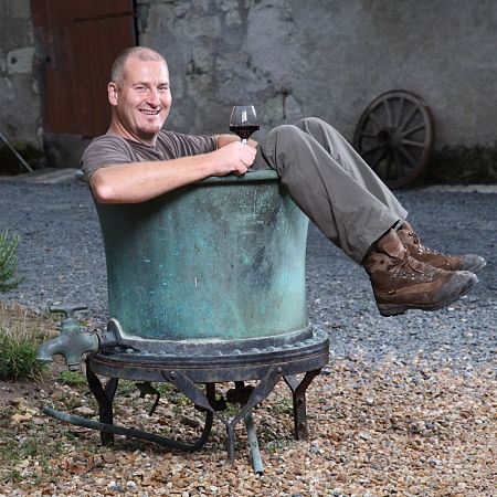 Laurent Herlin vigneron à Bourgueil