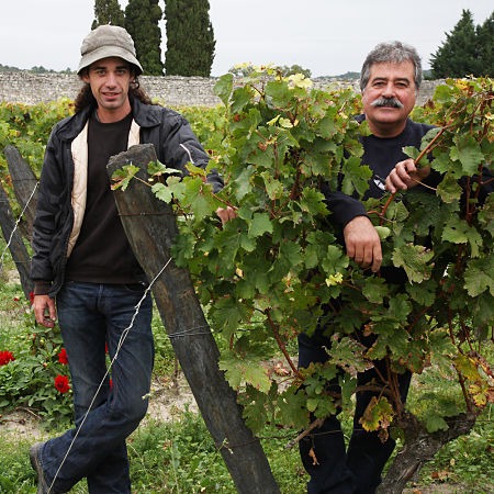 Rodolphe et Pierre Gauthier vignerons à Bourgueil