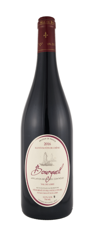 Vin rouge Bourgueil cabernet franc