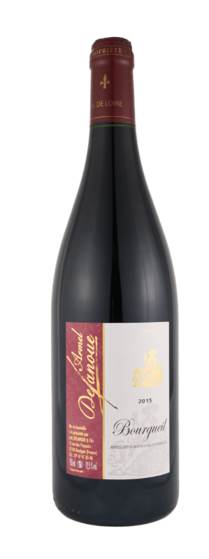 Vin rouge Bourgueil cabernet franc